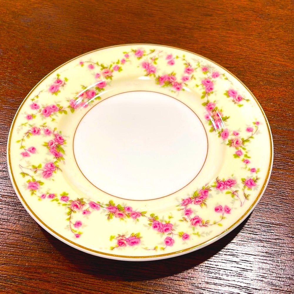 Vintage TK Thun Bohemia
Czechoslovakia Rosemary Bread/
Butter Plate
